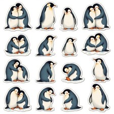 Penguins Cardstock Die Cut Embellishment 12 7 Inch