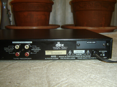 DBX SNR-1, Single Ended Source Noise Reduction, Digital Series