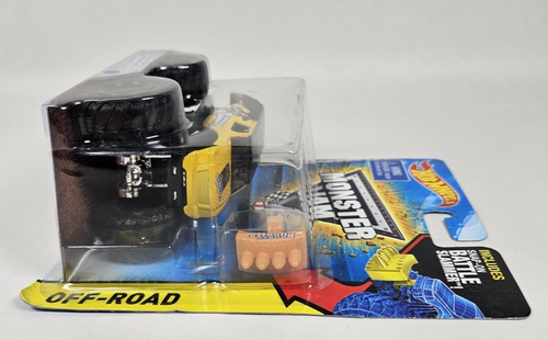 2015 Hot Wheels Monster Jam Bounty Hunter #39 W/ Battle Slammer RARE - Picture 3 of 10