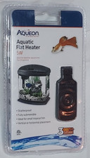 NIP Aqueon Aquatic Flat Heater 5W Submersible 1-2.5 Gallon Aquariums