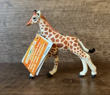 Safari Ltd Baby Giraffe Calf Jungle ANIMAL FIGURE With Tags Collectible