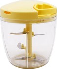 Chopper 900ml, lid washable, Bumbun Chopper Super 5 BBC-24YL Yellow from Japan