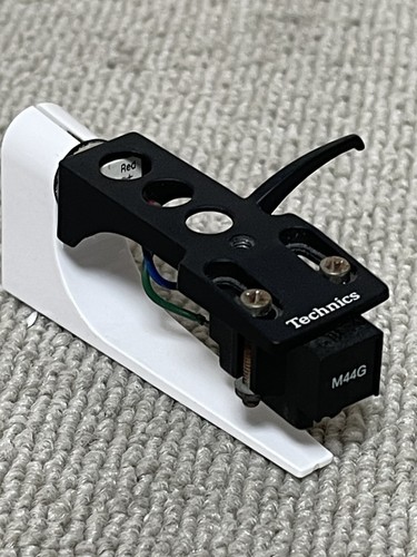 SHURE M44G and Technics Headshell Black Turntable Record Player Parts Cartridge - 第 1/10 張圖片