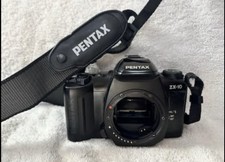 Pentax ZX-10 Film SLR Camera Body Only With Shoulder Strap - TESTED - Per Video
