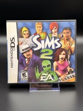 Sims 2 CIB - Nintendo DS Game Complete Box + Manual Tested Working Fast Ship!