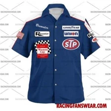 Brewster Baker Nascar Racing 1982 Hawaiian Shirt- Polo Shirts