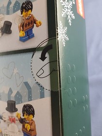 LEGO 40263 Christmas Town Square (Retired 2018) NIB - BOX NOT MINT