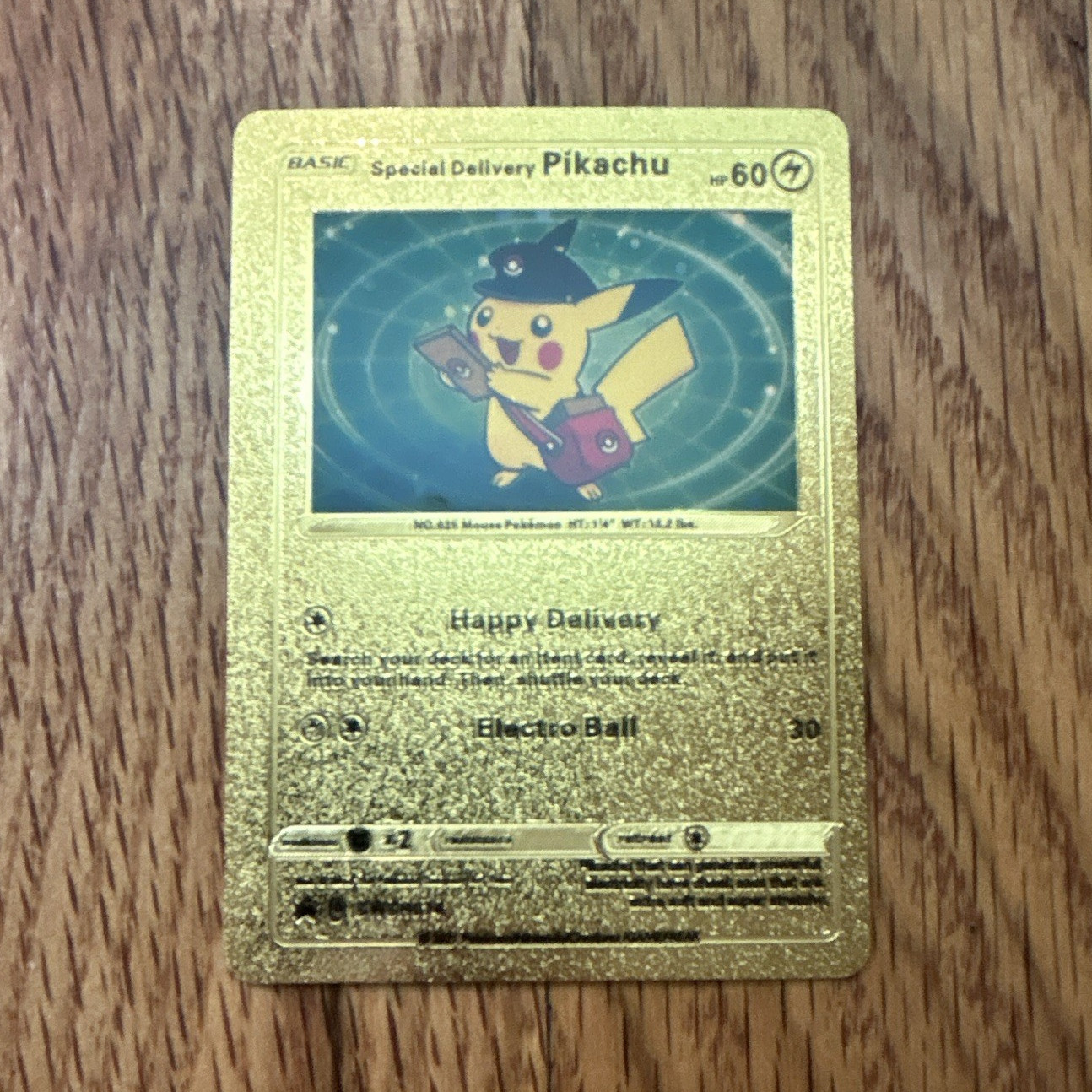 The Pokemon Company Special Delivery Pikachu SWSH074 Holo Promo 60 HP English
