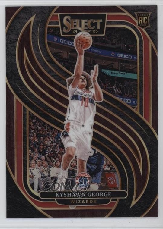 2024 Panini Select Premier Level Maroon Prizm 106/175 Kyshawn George #177 0n64