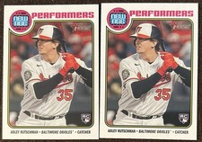 2023 Topps Heritage 2 New Age Performers RC Inserts ADLEY RUTSCHMAN Braves NA-3