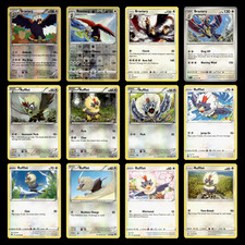 12x Braviary Lot Rufflet 93.0 XY Steam Siege Pokemon Cards Collection Set TCG