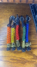 PARACORD Lanyard 5 pack - 550lb - 5 tactical lanyards