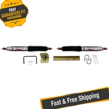 Skyjacker 9240 Dual Silver Steering Stabilizer Kit