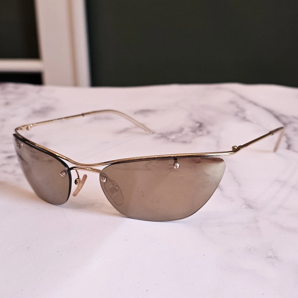 Gafas de sol Christian Dior FLASH monturas doradas 62-18-115 Foto 3 de 4