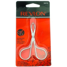 6 Pack Revlon Scissor Grip Slant Tweezer