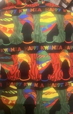 David Textiles KWANZA Fabric 36" x 44" 100% Cotton Precut NEW