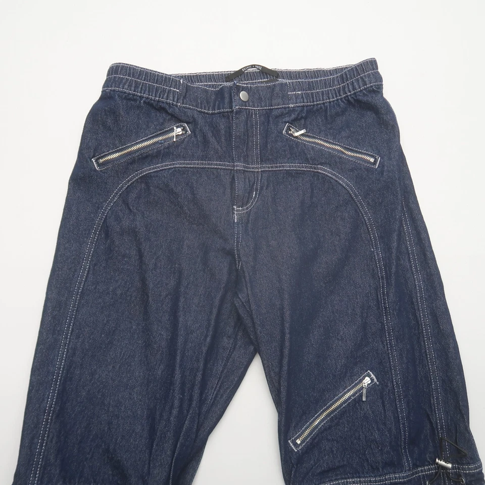 Silence + Noise Urban Outfitters Womens Baggy Jeans 30 Wide Leg Skater Pull On - Image 3 of 4