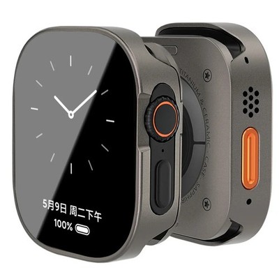 Metal Case Screen Protector For Apple Watch Ultra 3 2 1 49mm Rugged Bumper Cover