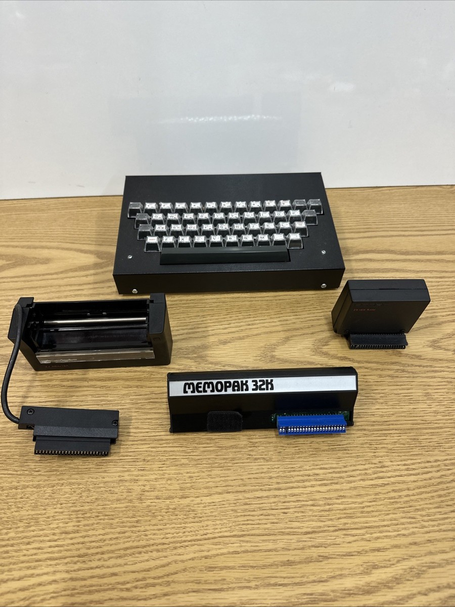 けいページ2 Metal Sinclair ZX81 Microcomputer, ZX Printer, Z RAM, Memopak 32K