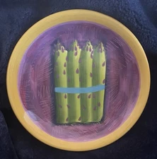 222 Fifth Farmers Market Jane Davies Asparagus salad dessert lunch Plate