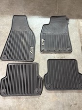 02-07 Audi A4 Rubber All Weather Monster Genuine Floor Mats Oem 02-07 Audi A4 Rubber All Weather Monster Genuine Floor Mats Oem