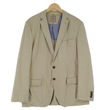 Digel Blazer Jacket Beige Cotton Stretch Men Au8 Size EU 54 UK/US 44