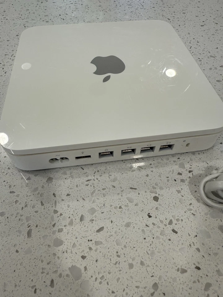 Apple Time Capsule A1254 500GB Wi-Fi Router Backup Storage – Tested Works Great - Image 2 of 4