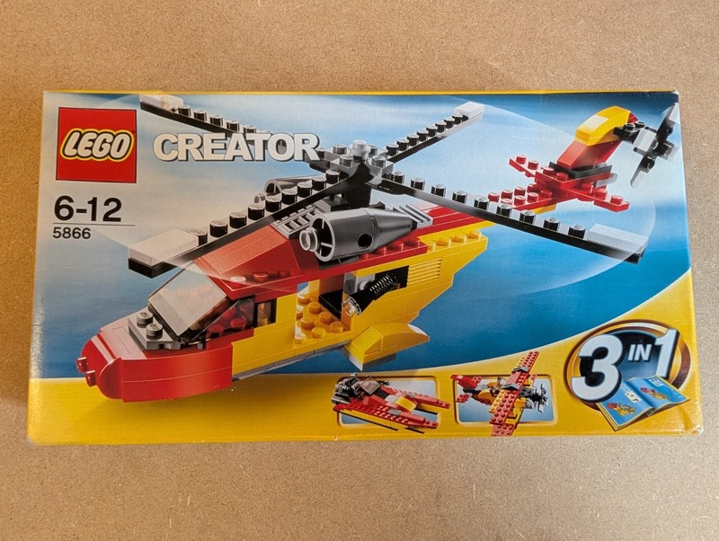 LEGO Creator - Rotor Rescue - #5866 - Retired - BNIB - New/Sealed