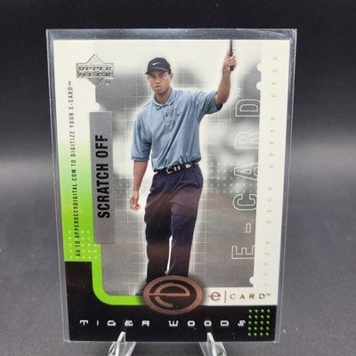 2001 Upper Deck - E-Card Tiger Woods #E-TW (RC)