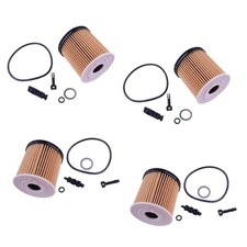 4x Oil Filter Pack w/Seals 26350-2M000 Fit For 2019-2020 Kia Rio 1.6L Engine