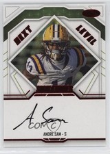 2024 SAGE HIT Low Series Next Level Signatures Red Andre Sam #NLS-AS Auto 0jr6