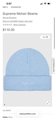 Supreme Mohair Beanie