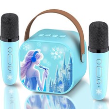 Frozen Toys for Girls Mini Karaoke Machine for Kids Princess Toys 3 4 5 6 7 8...