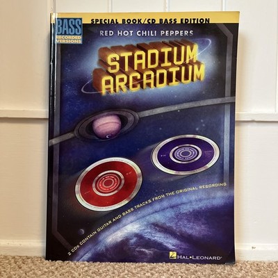 Red Hot Chili Peppers Stadium Arcadium Bass Recorded Version Book 2 CDs - VGC