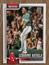 2026 Topps Series 1 - Ceddanne Rafaela Boston Red Sox Baseball Card #101