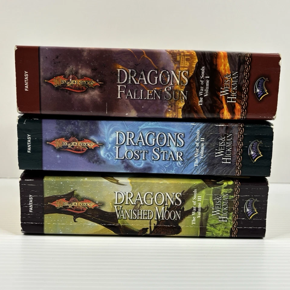 Dragonlance The War Of Souls Trilogy Book 1-3 Paperback Tracked Weis & Hickman - image 2 of 4