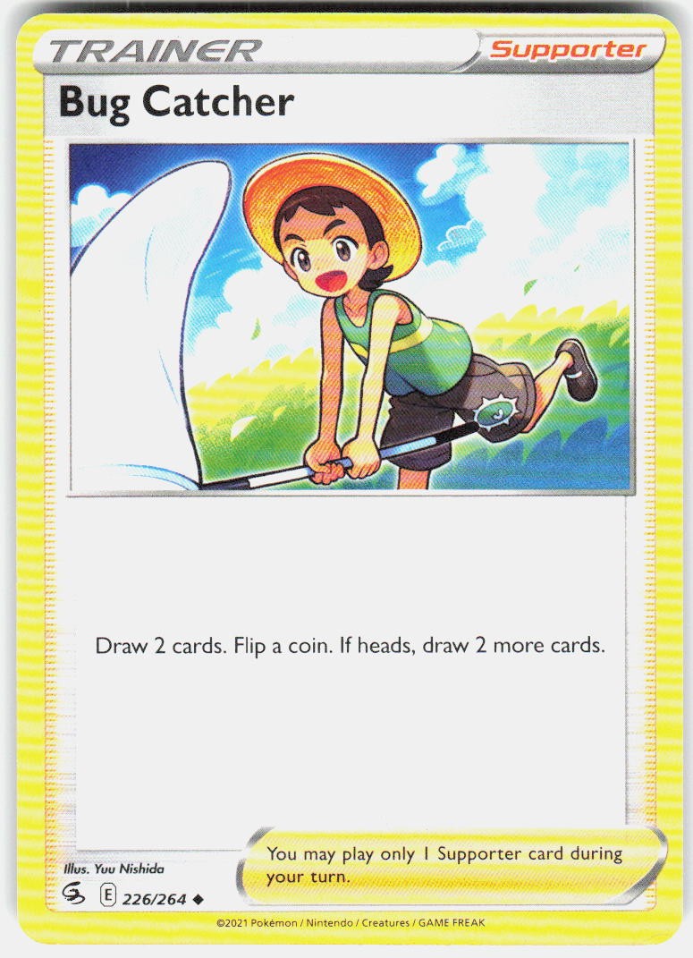 Bug Catcher 226/264 SWSH08: Fusion Strike Pokemon