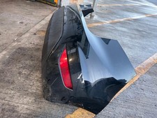 FORD FIESTA MK7 ST LINE REAR BUMPER USED IN BLACK WITH MARKS