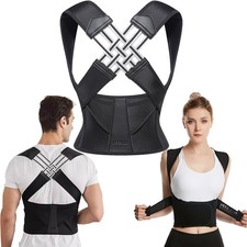 Rückenhalter Geradehalter Sport Rückenbandage Haltungskorrektur Stabilisator^NEU