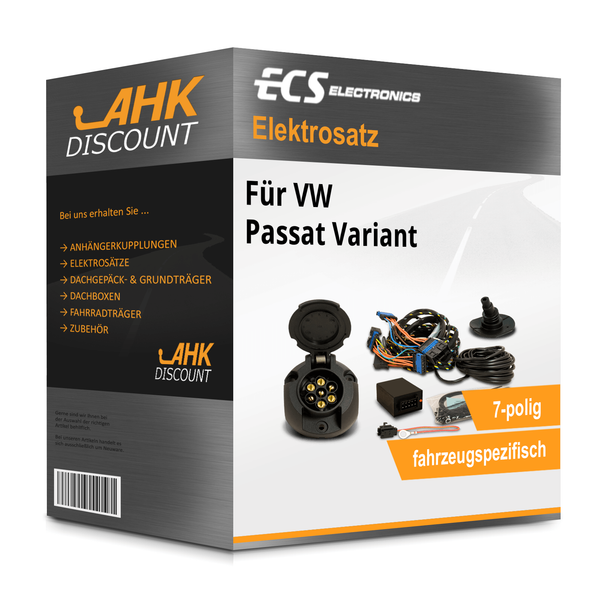 für VW Passat Variant 14-24 ECS Elektrosatz 7Polig Fahrzeugspezifisch Neuware-image