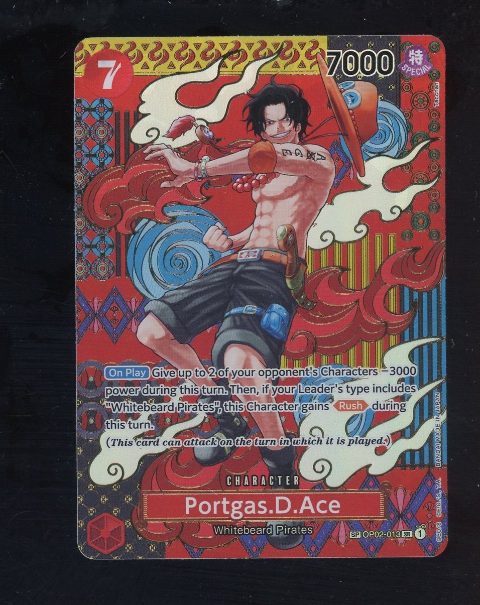 Portgas.D.Ace 2024 Two Legends #OP02-013 Super Rare (SP) Price