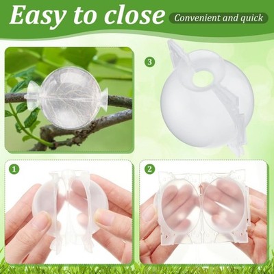 20x Reusable Plant Root Growing Box Air Layering Pods High Pressure Grafting Box