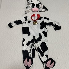 Baby Cow Halloween Costume Infant Size 12-18 Months Farm Cowboy