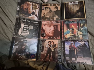 Stevie Ray Vaughan CD Lot Collection Blues CD Lot BB King Jeff Healey Kenny Wayn