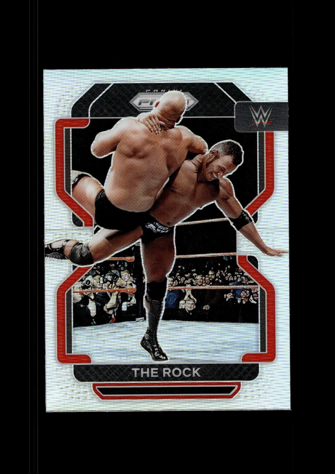 2022 Panini Prizm WWE Prizms Silver #191 The Rock