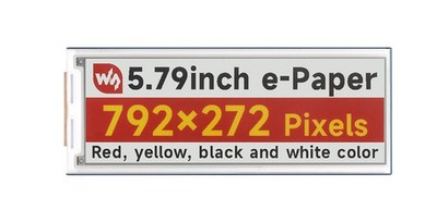 waveshare 5.79inch E-Paper Display (G) E-Ink Display - No original box