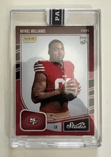 2025 Panini Instant Studio Rookies 1/1 Mykel Williams 11th Pick 49ers #SR-22