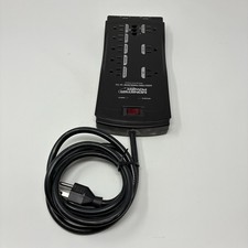 Monster Power Center AV 725 Surge Protector 8 Outlets Phone Protection 1800W