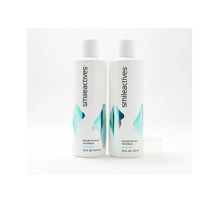 Smileactives Breath Restore Oral Rinse Treatment 16oz Duo