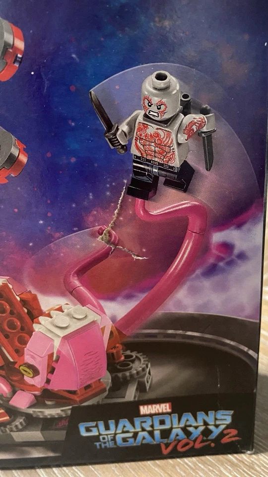 LEGO 76081 Marvel The Milano vs. The Abilisk NEW Sealed Retired Star Lord Groot - Image 4 of 4